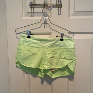 Lime Green Lululemon Shorts